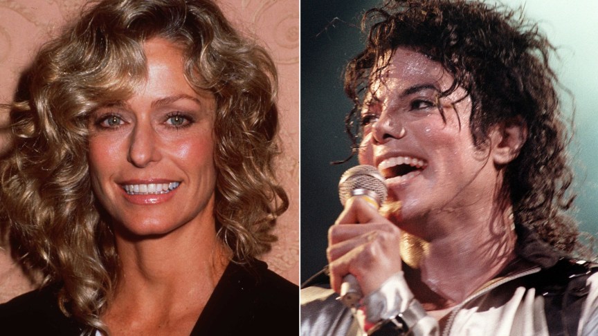 Farrah Fawcett Michael Jackson