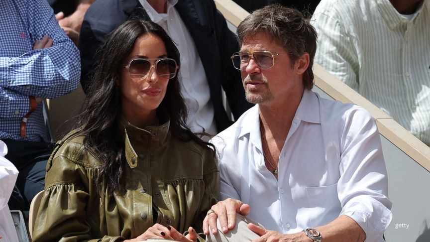 Brad Pitt and Ines de Ramon