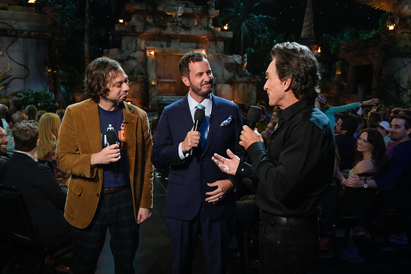 Christian Hubicki, Rick Devens and Jeff Probst
