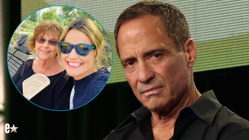 Harvey Levin, inset: Nancy Guthrie and Savannah Guthrie