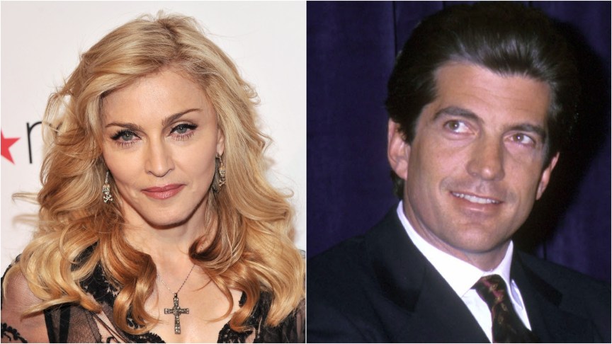 Madonna and JFK Jr