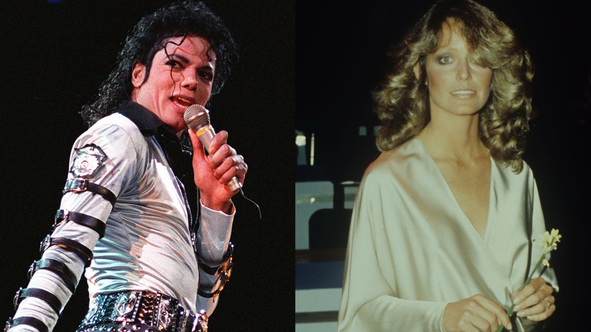 Michael Jackson and Farrah Fawcett