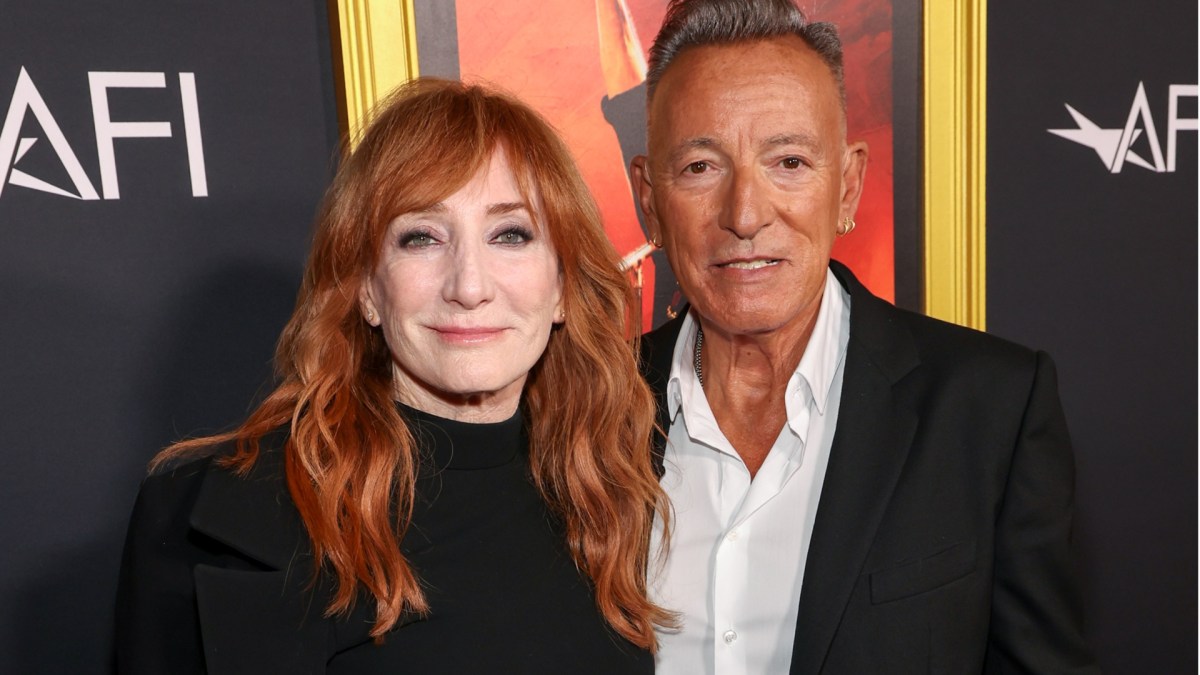 Patti Scialfa and Bruce Springsteen