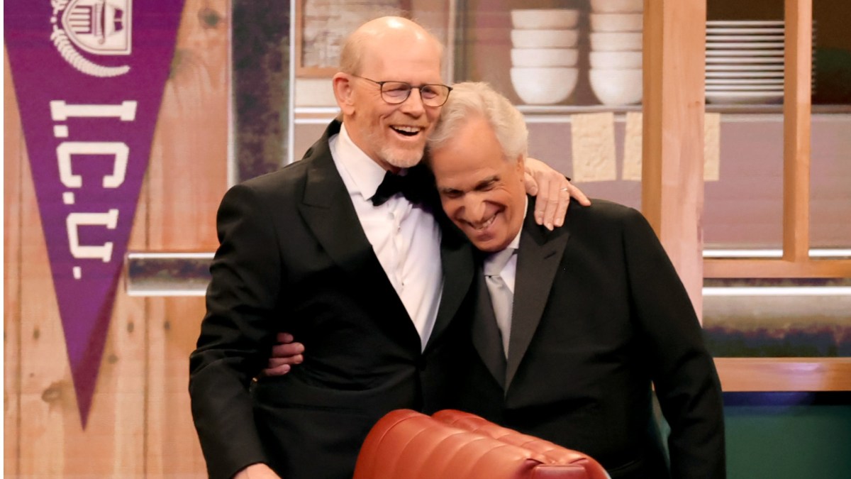 Ron Howard and Henry Winkler
