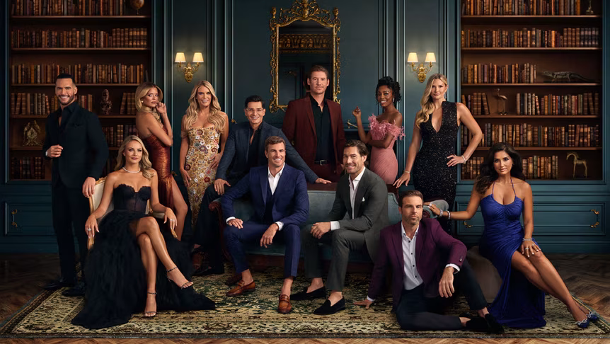 "Southern Charm" Season 10 cast photo featuring Taylor Ann Green and fellow cast members.