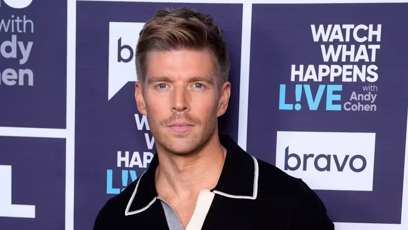 Kyle Cooke poses at a "Watch What Happens Live with Andy Cohen"