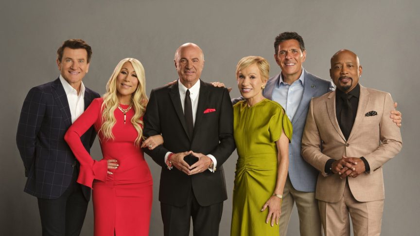 The cast of 'Shark Tank.'