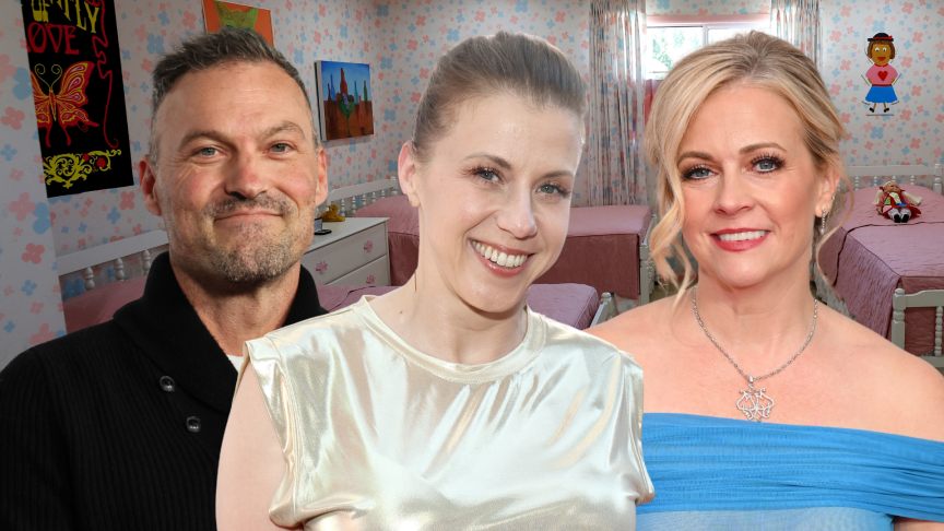 Brian Austin Green, Jodie Sweetin and Melissa Joan Hart