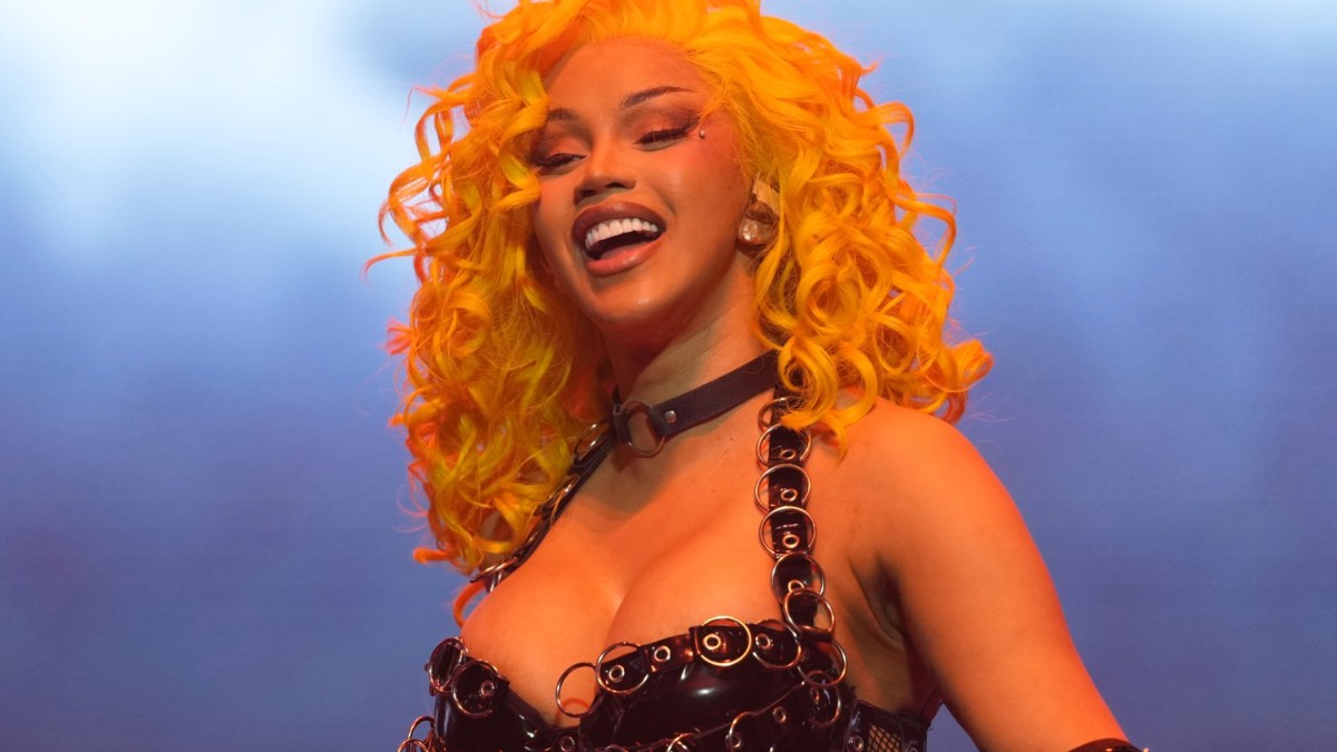 Cardi B performs during the 2026 ESSENCE Festival Of Culture