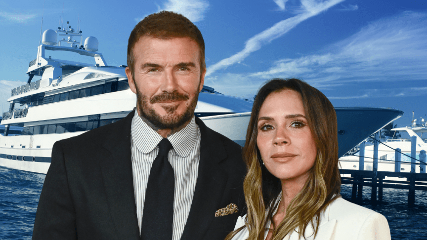 David Beckham and Victoria Beckham