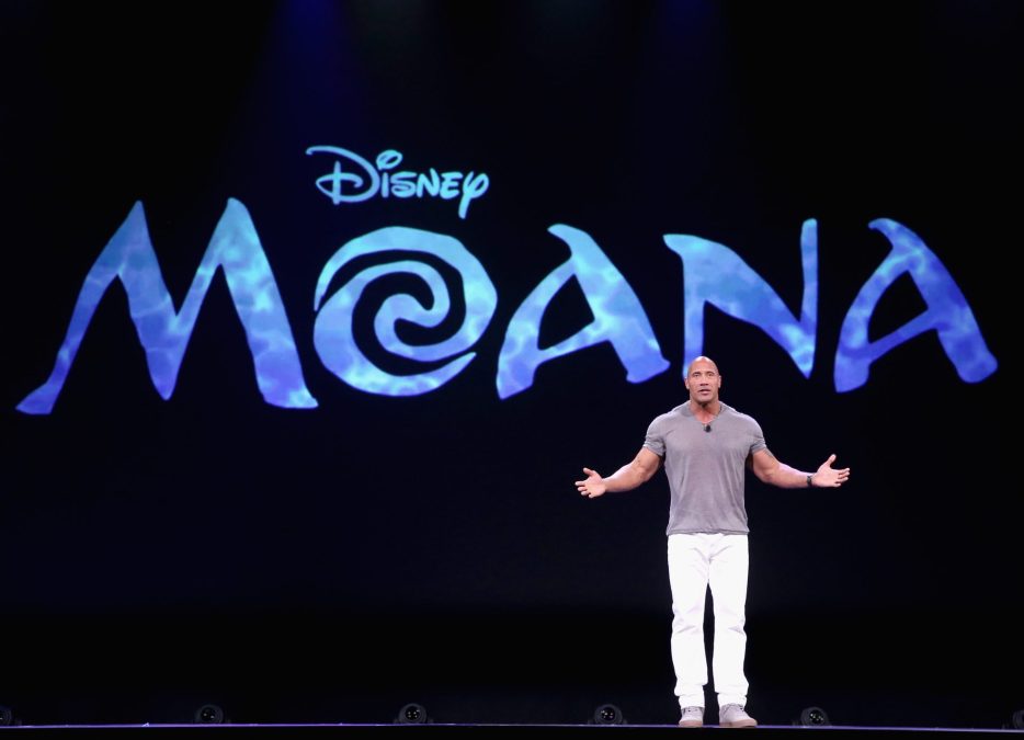 Dwayne Johnson at D23