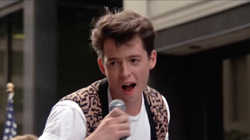 Matthew Broderick in 'Ferris Bueller's Day Off'