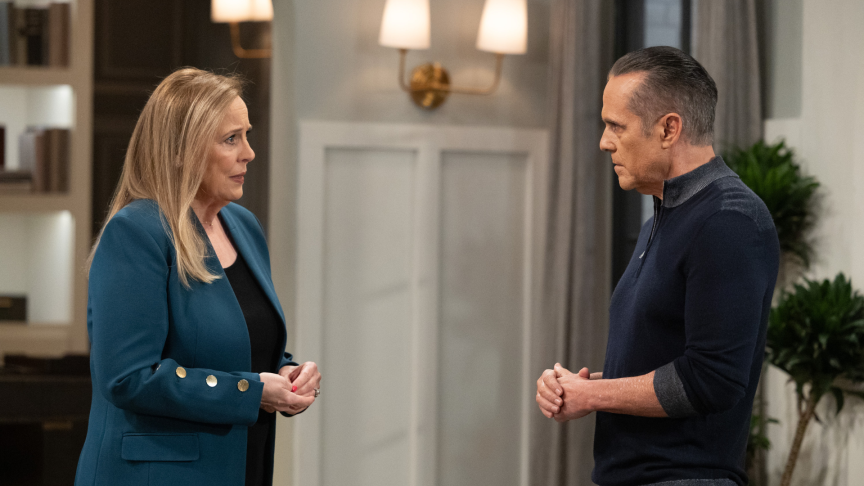 Genie Francis and Maurice Benard