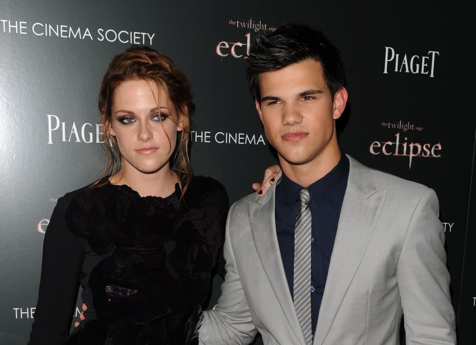 Kristen Stewart and Taylor Lautner