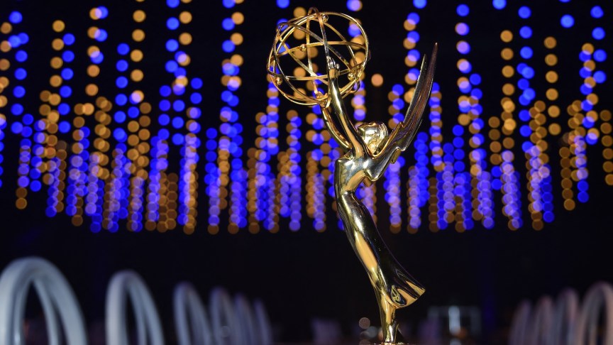 Emmy statue.