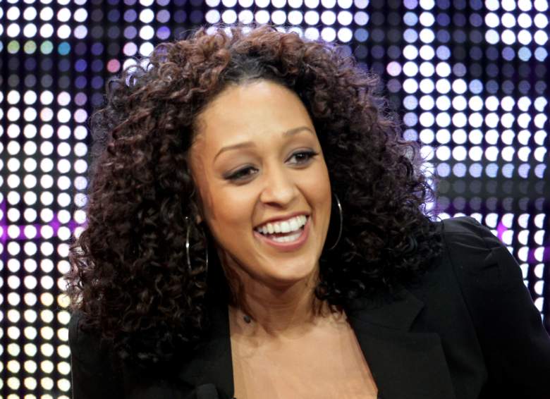 Tia Mowry onstage at the 'The Game' panel at the BET Networks in 2011