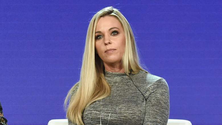 Kate Gosselin attending press event
