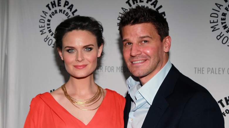 Emily Deschanel and David Boreanaz.