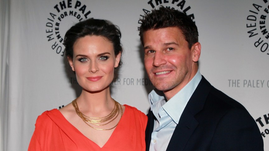 Emily Deschanel and David Boreanaz.