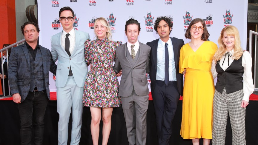 The cast of 'The Big Bang Theory.'