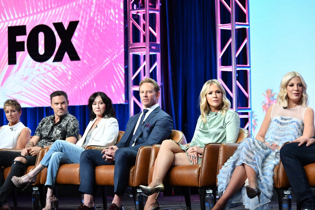 The cast of "Beverly Hills, 90210"