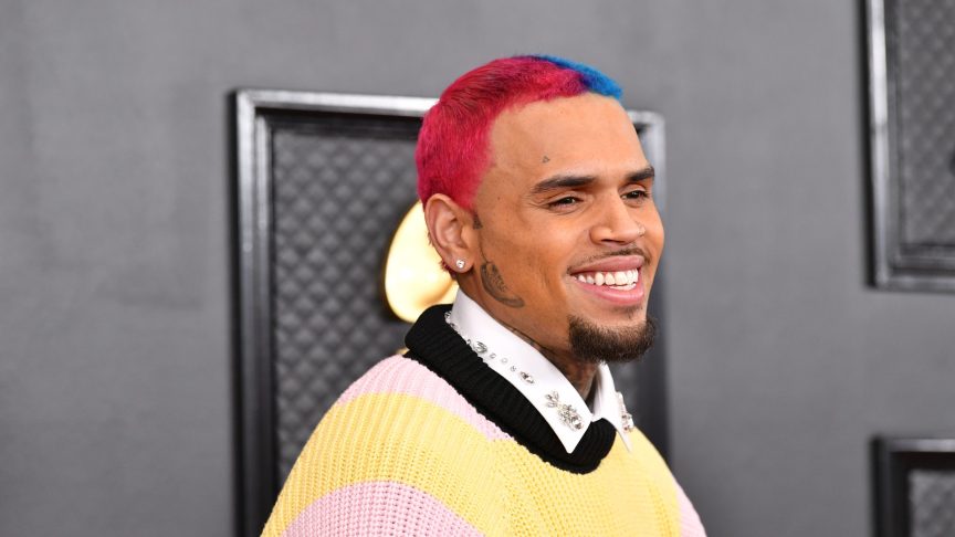 Chris Brown newborn