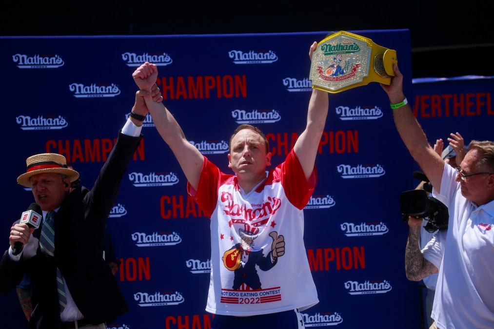 Joey Chestnut.