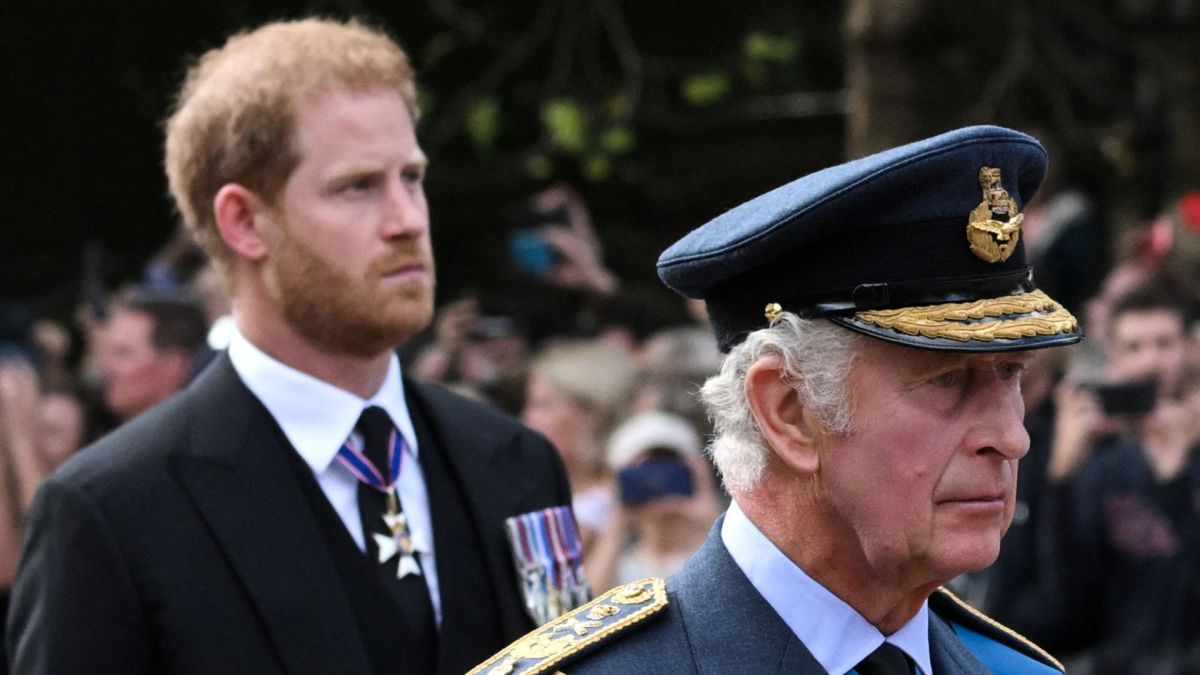 Prince Harry and King Charles