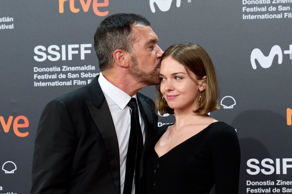 Antonio Banderas and Stella Banderas