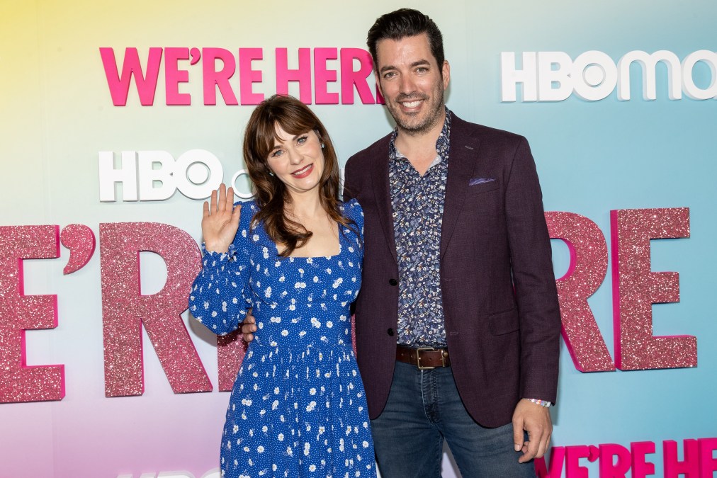 Zooey Deschanel and Jonathan Scott