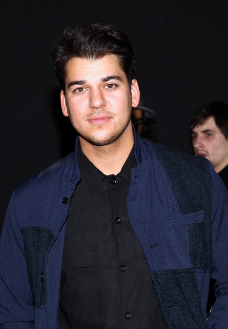 Rob Kardashian attends Macy's Ideology Press Launch at Dream Downtown on December 7, 2011