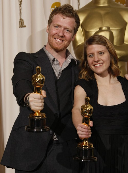 Winner for Best Original Song Glen Hansard and Marketa Irglova