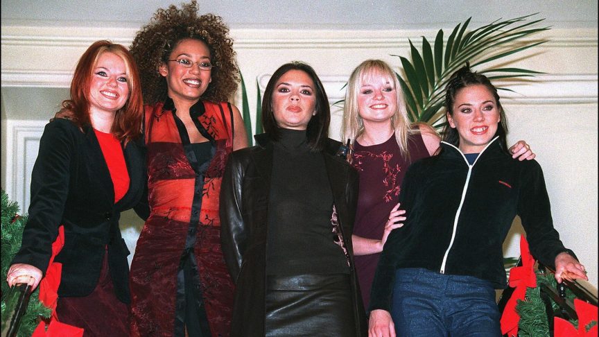 Spice Girls smiling