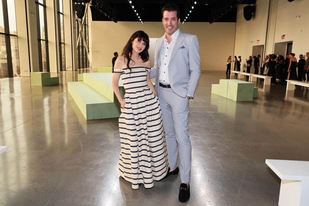 Zooey Deschanel and Jonathan Scott