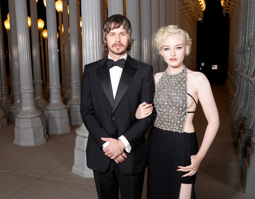 Mark Foster and Julia Garner.