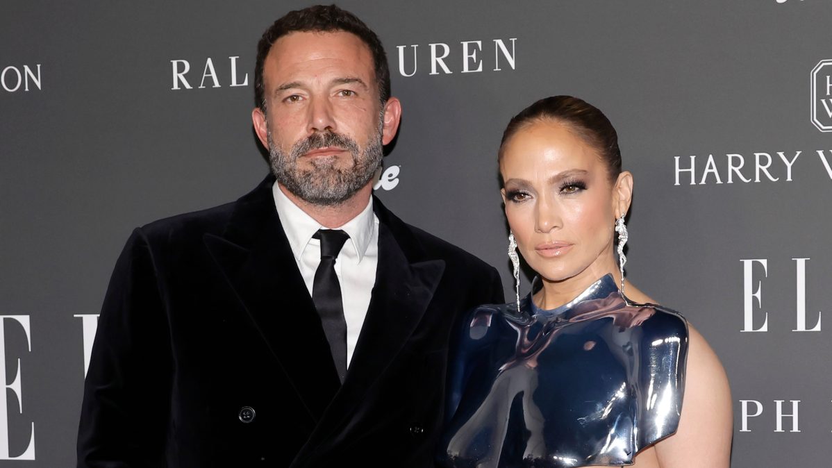 Ben Affleck and Jennifer Lopez attend ELLE's Women In Hollywood Celebration at Nya Studios.