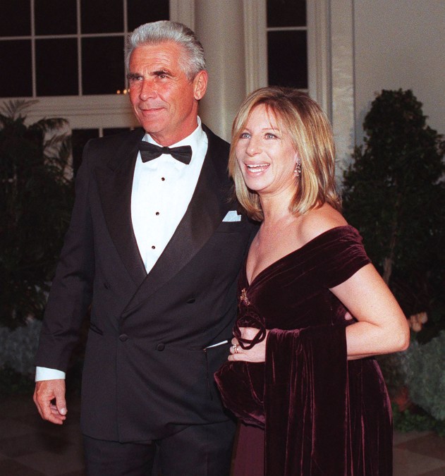 Barbra Streisand and James Brolin