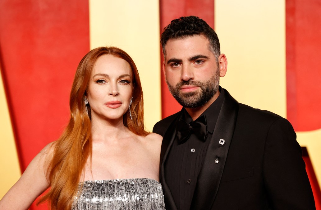 Lindsay Lohan and Bader Shammas.