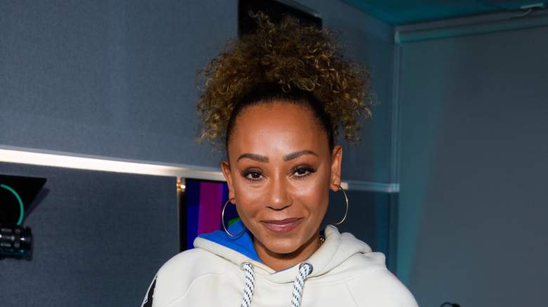 Mel B smiling