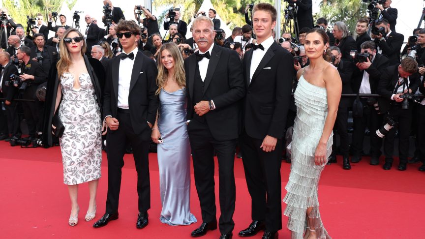 Kevin Costner and his kids