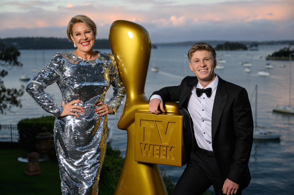 Robert Irwin and Julia Morris.