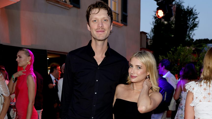 Emma Roberts and Cody John