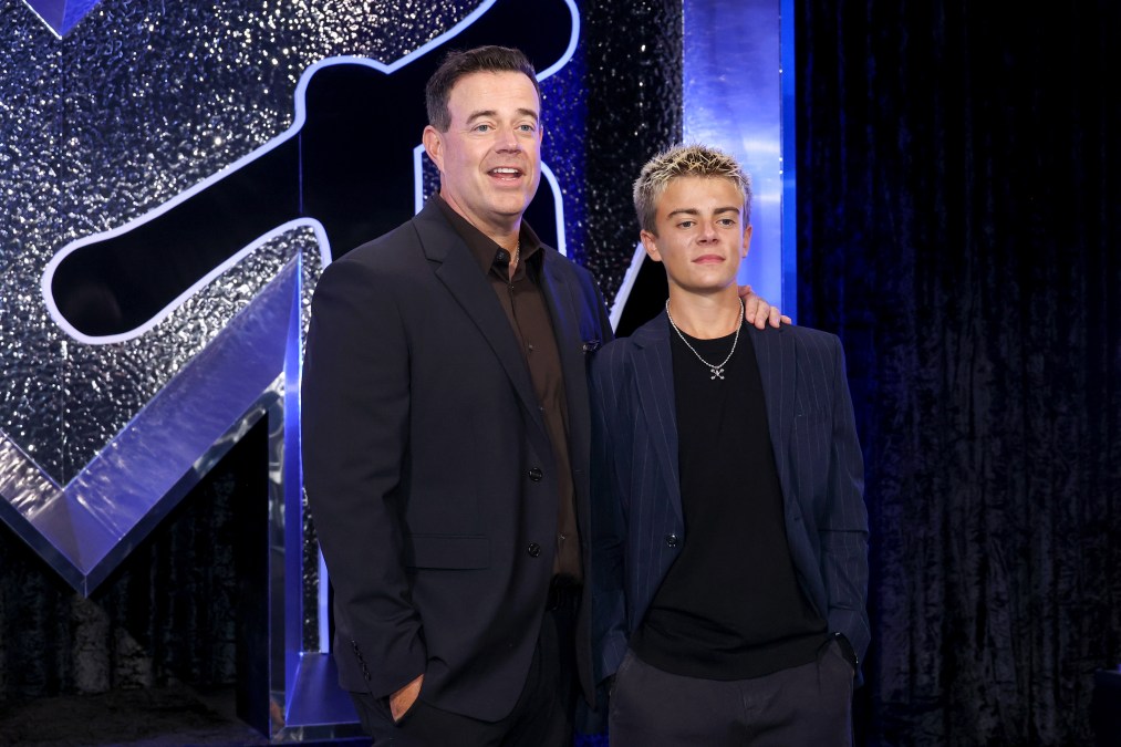 Carson Daly and Jackson Daly