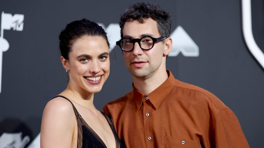Margaret Qualley and Jack Antonoff.