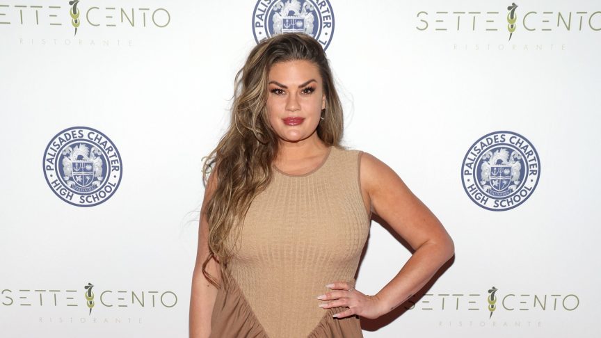 Brittany Cartwright poses on the red carpet at the Settecento grand opening event in Los Angeles.