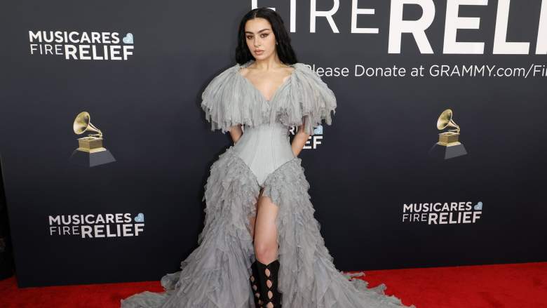 Charlie XCX Grammy Awards red carpet
