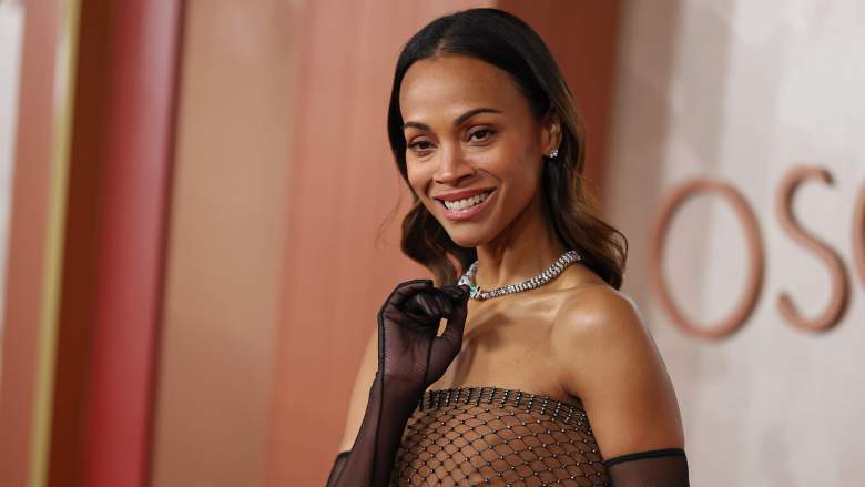 Zoe Saldana attends the 97th Annual Oscars at Dolby Theatre on March 02, 2025 in Hollywood, California.