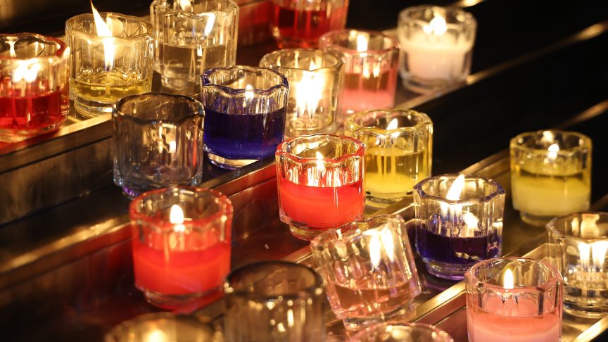 Candles for Hal Williams.