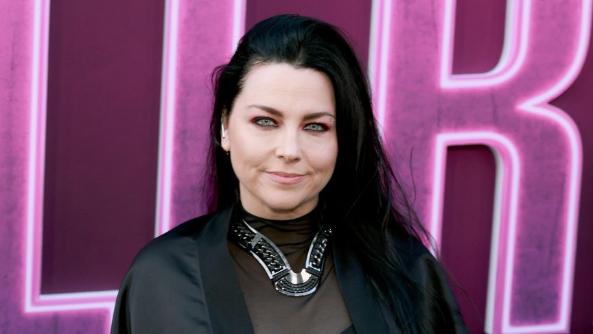 Amy Lee on the red carpet