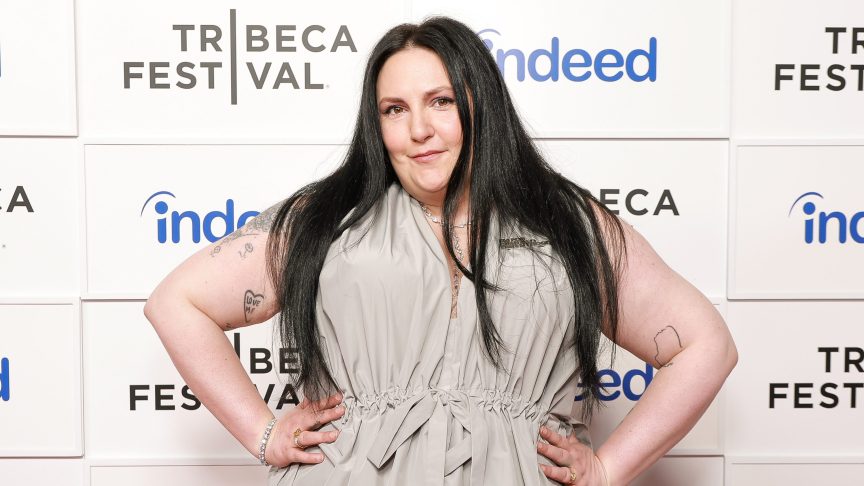 Lena Dunham attends "Storytellers: Lena Dunham with Michelle Buteau" during the 2025 Tribeca Festival at Spring Studios on June 14, 2025 in New York City.